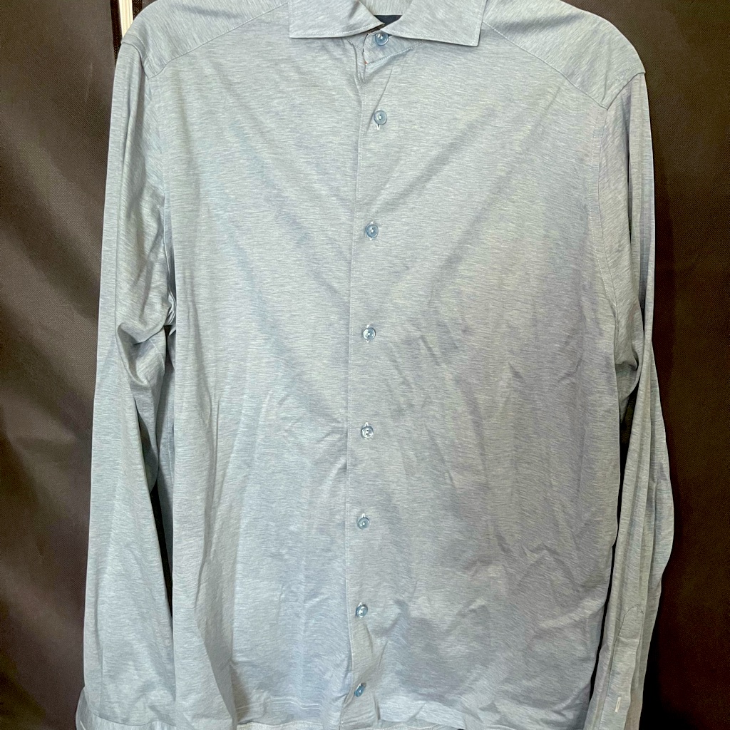 Nwot Men’s Eton Knit Shirt Size Medium